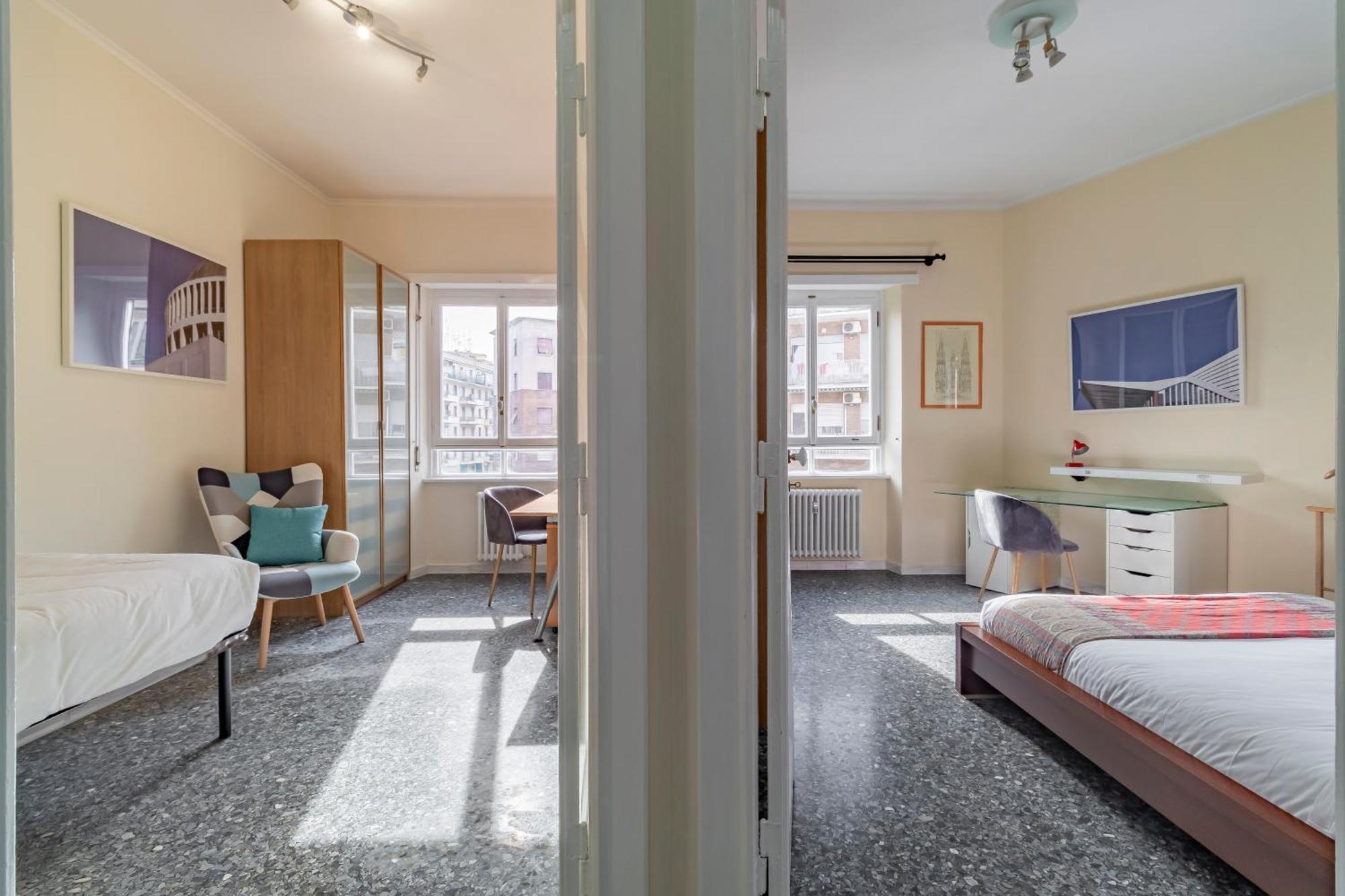1950 - Bright In Octagonal Tower Appartamento Roma